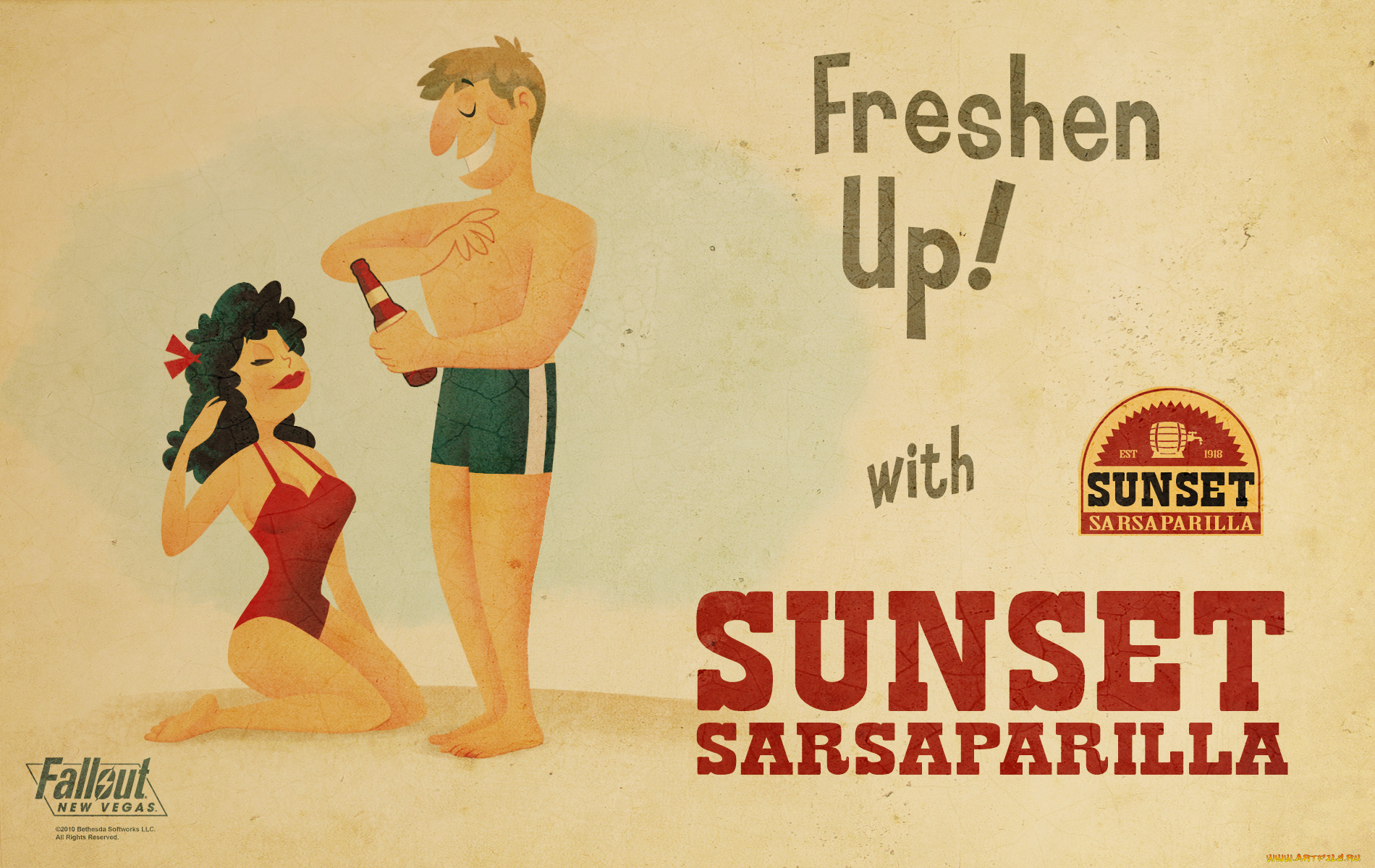 sunset, sarsaparilla, ii, , , fallout, new, vegas